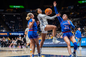 Sydney Shaw, defense lead No. 18 WVU to a blowout win against Kansas